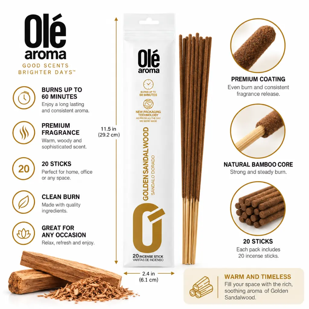 ole-aroma-golden-sandalwood-incense-product-details-20-sticks-60-minutes-burn.webp