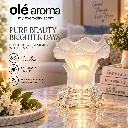 ole-aroma-lily-white-frosted-dimmer-electric-oil-warmer-lifestyle.webp