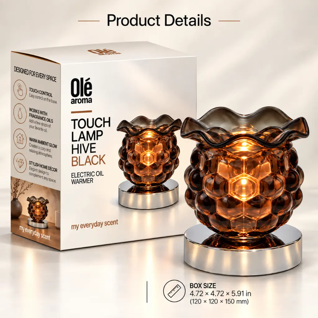 ole-aroma-hive-black-touch-electric-oil-warmer-product-details.webp