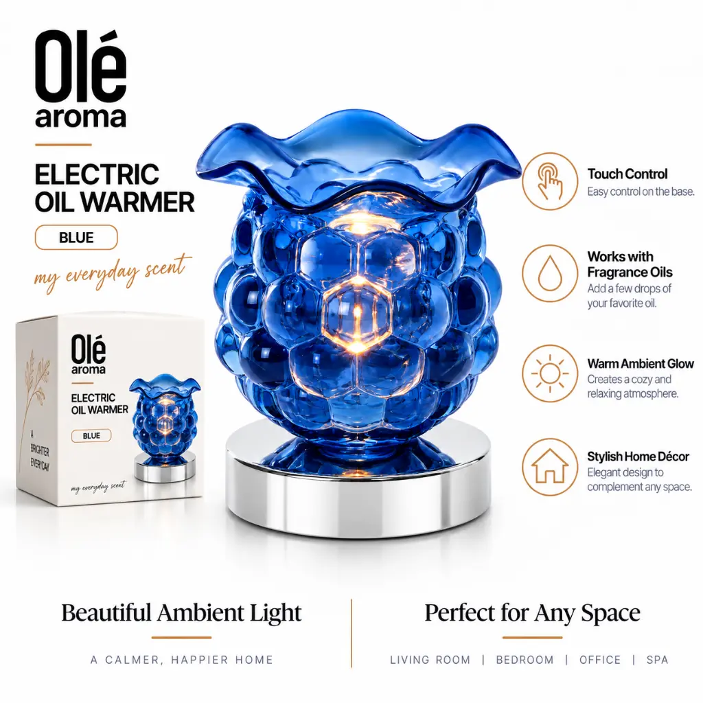 ole-aroma-hive-blue-touch-electric-oil-warmer-feature-personality.webp