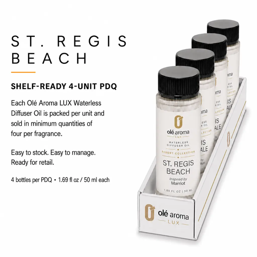 st-regis-beach-lux-resort-4-unit-pdq-wholesale-waterless-diffuser-oil-ole-aroma.webp