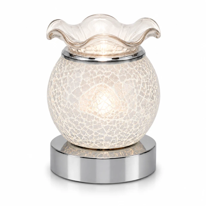 [ET503] Home - Electric Touch Lamp - Crackle White
